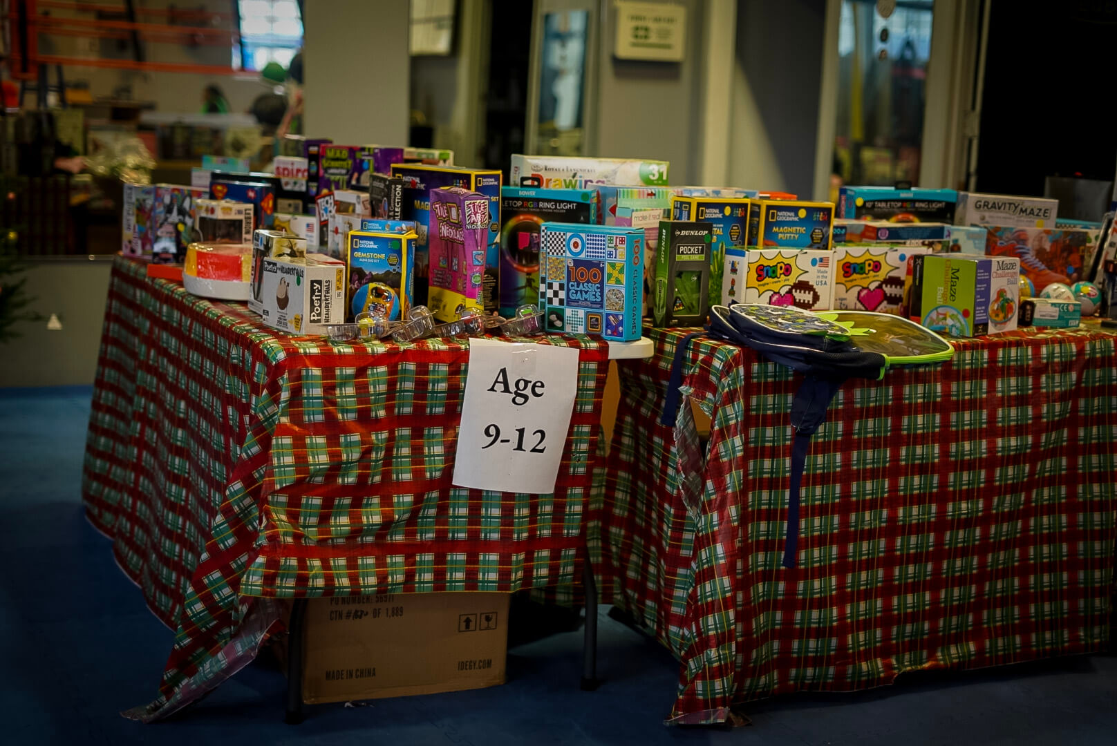 Many types of toys to choose from